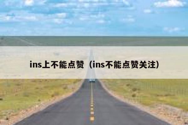ins上不能点赞（ins不能点赞关注） 第1张