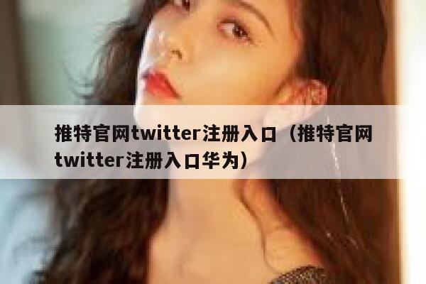 推特官网twitter注册入口（推特官网twitter注册入口华为） 第1张