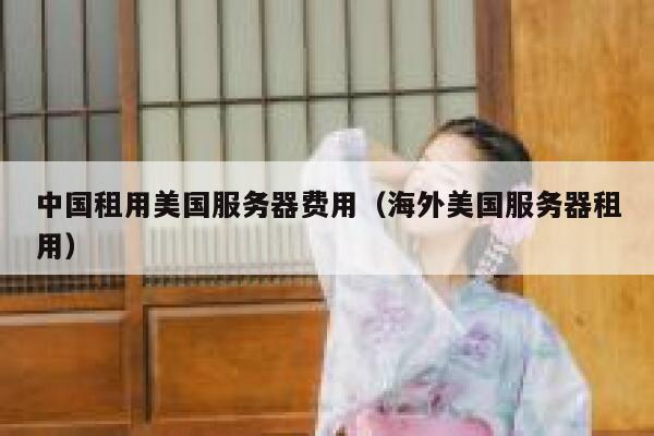 中国租用美国服务器费用（海外美国服务器租用） 第1张
