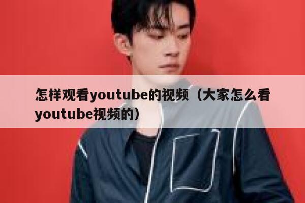 怎样观看youtube的视频（大家怎么看youtube视频的） 第1张