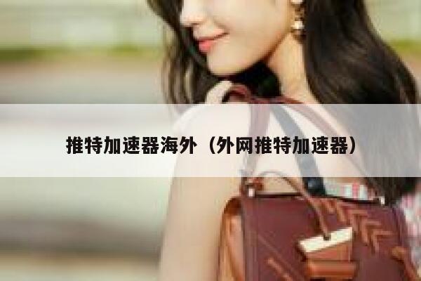 推特加速器海外（外网推特加速器） 第1张