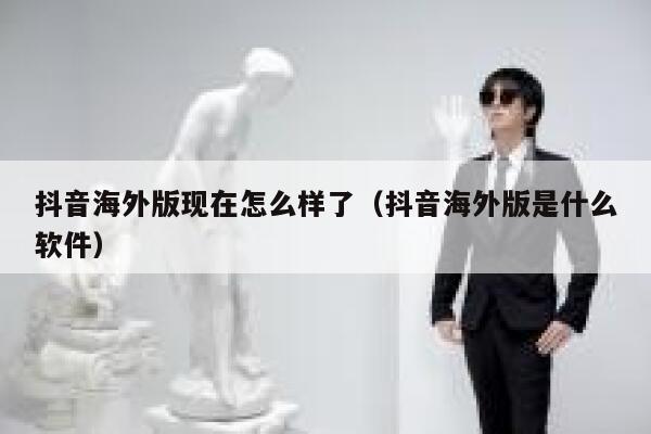 抖音海外版现在怎么样了（抖音海外版是什么软件） 第1张