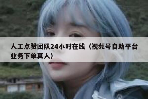人工点赞团队24小时在线（视频号自助平台业务下单真人） 第1张