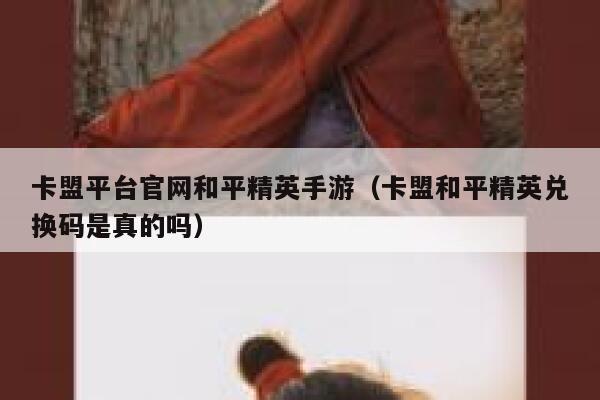 卡盟平台官网和平精英手游（卡盟和平精英兑换码是真的吗） 第1张
