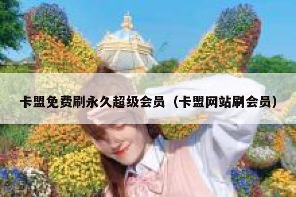 卡盟免费刷永久超级会员（卡盟网站刷会员） 第1张