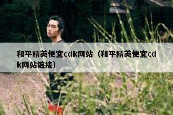 和平精英便宜cdk网站（和平精英便宜cdk网站链接） 第1张