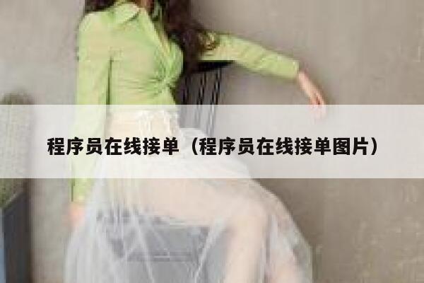 程序员在线接单（程序员在线接单图片） 第1张