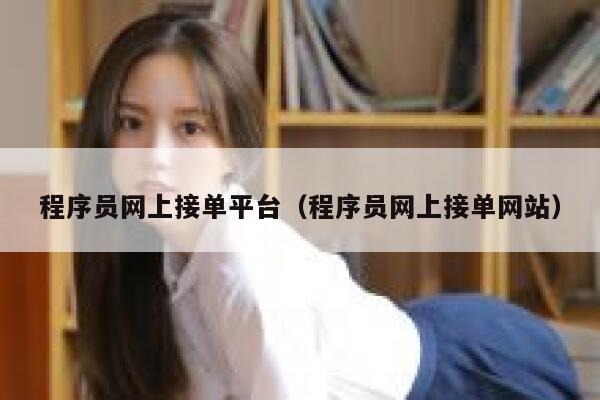 程序员网上接单平台（程序员网上接单网站） 第1张