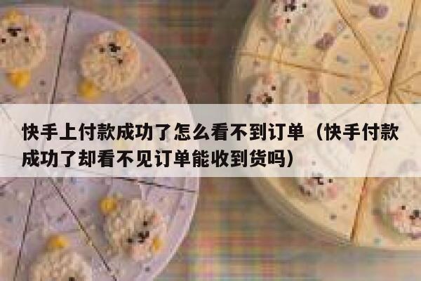 快手上付款成功了怎么看不到订单（快手付款成功了却看不见订单能收到货吗） 第1张