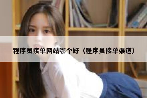 程序员接单网站哪个好（程序员接单渠道） 第1张