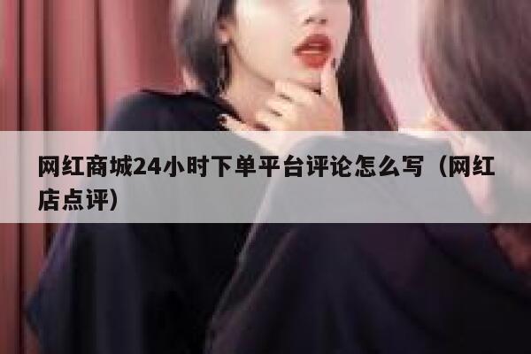 网红商城24小时下单平台评论怎么写（网红店点评） 第1张
