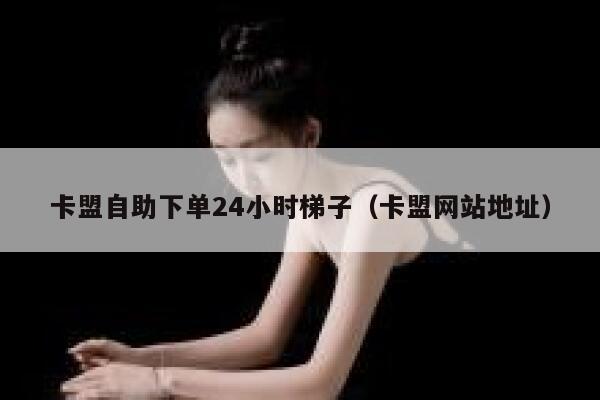 卡盟自助下单24小时梯子（卡盟网站地址） 第1张