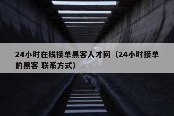 24小时在线接单黑客人才网（24小时接单的黑客 联系方式） 第1张