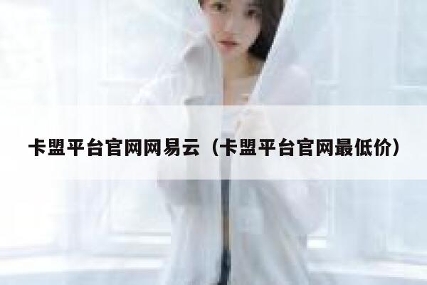 卡盟平台官网网易云（卡盟平台官网最低价） 第1张
