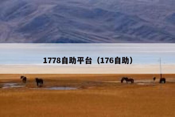 1778自助平台（176自助） 第1张