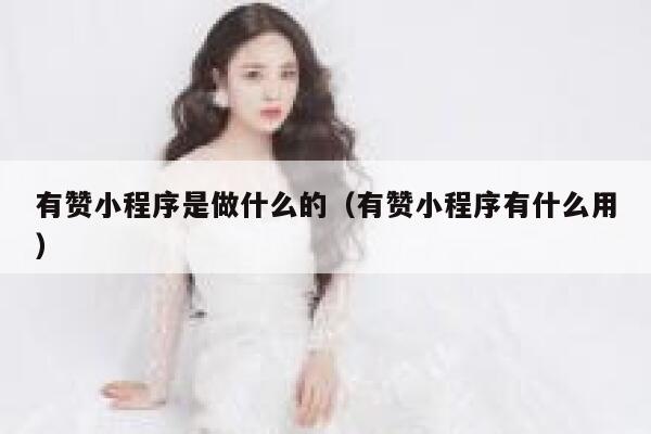 有赞小程序是做什么的（有赞小程序有什么用） 第1张