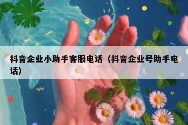 抖音企业小助手客服电话(抖音企业号助手电话) 第1张 抖音企业小助手客服电话(抖音企业号助手电话) 第1张