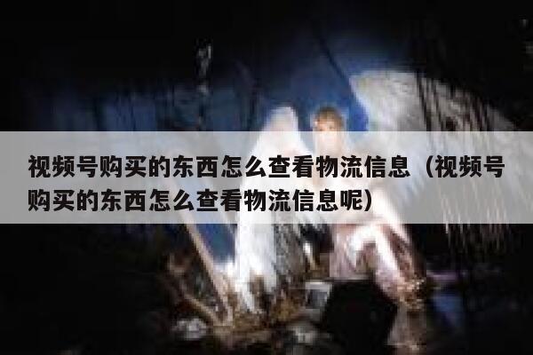 视频号购买的东西怎么查看物流信息（视频号购买的东西怎么查看物流信息呢） 第1张