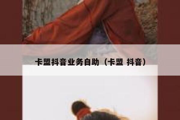 卡盟抖音业务自助（卡盟 抖音） 第1张