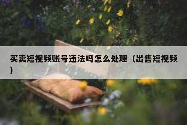 买卖短视频账号违法吗怎么处理(出售短视频) 第1张 买卖短视频账号违法吗怎么处理(出售短视频) 第1张