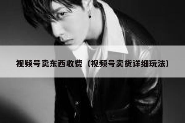 视频号卖东西收费(视频号卖货详细玩法) 第1张 视频号卖东西收费(视频号卖货详细玩法) 第1张