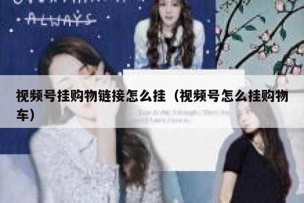 视频号挂购物链接怎么挂(视频号怎么挂购物车) 第1张 视频号挂购物链接怎么挂(视频号怎么挂购物车) 第1张