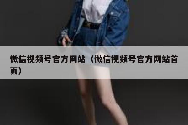 微信视频号官方网站（微信视频号官方网站首页） 第1张