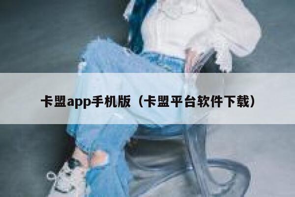 卡盟app手机版（卡盟平台软件下载） 第1张