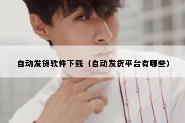 自动发货软件下载（自动发货平台有哪些） 第1张