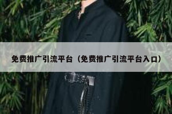 免费推广引流平台（免费推广引流平台入口） 第1张