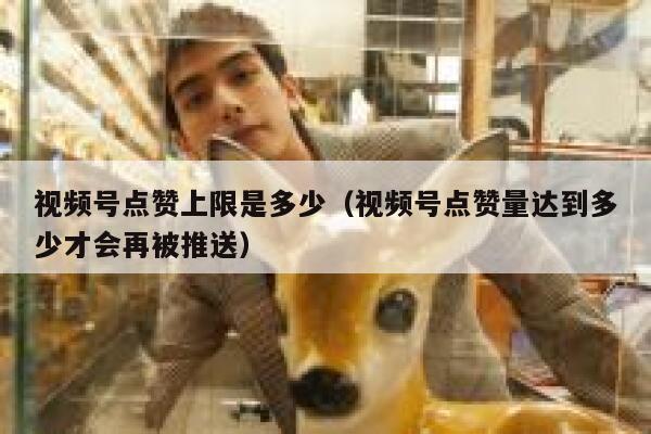 视频号点赞上限是多少（视频号点赞量达到多少才会再被推送） 第1张