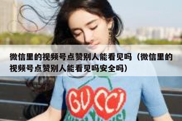 微信里的视频号点赞别人能看见吗（微信里的视频号点赞别人能看见吗安全吗） 第1张