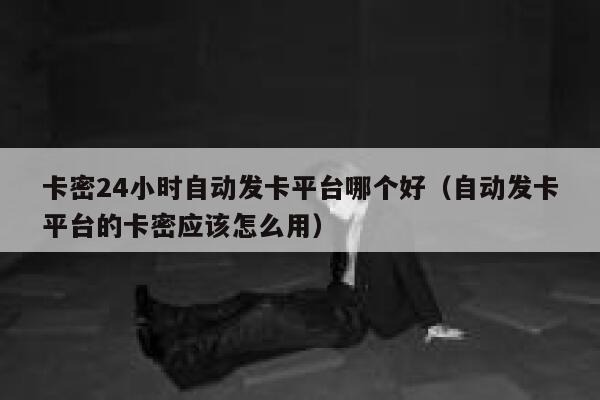 卡密24小时自动发卡平台哪个好（自动发卡平台的卡密应该怎么用） 第1张
