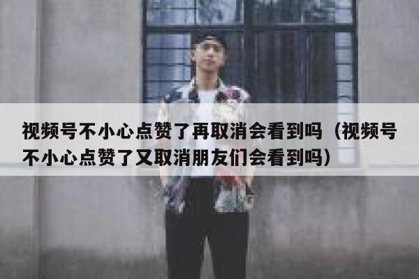 视频号不小心点赞了再取消会看到吗（视频号不小心点赞了又取消朋友们会看到吗） 第1张