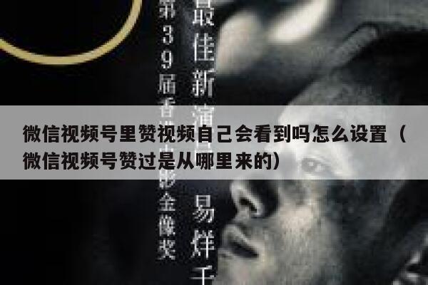 微信视频号里赞视频自己会看到吗怎么设置（微信视频号赞过是从哪里来的） 第1张