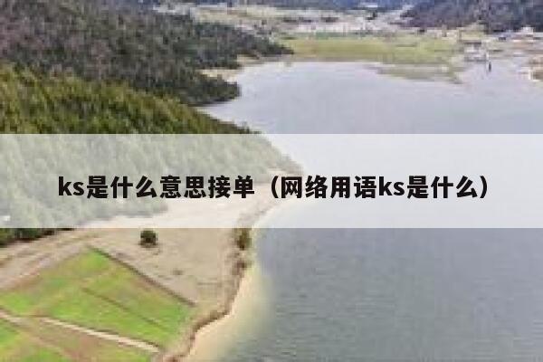 ks是什么意思接单(网络用语ks是什么) 第1张 ks是什么意思接单(网络用语ks是什么) 第1张
