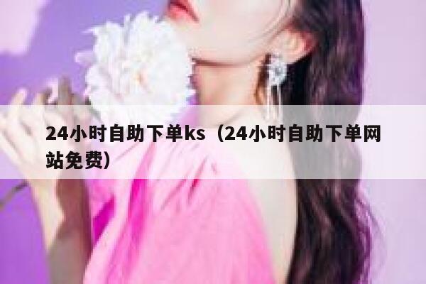 24小时自助下单ks（24小时自助下单网站免费） 第1张