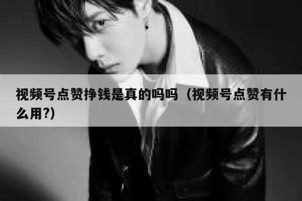 视频号点赞挣钱是真的吗吗（视频号点赞有什么用?） 第1张