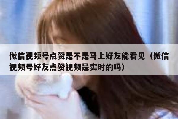 微信视频号点赞是不是马上好友能看见（微信视频号好友点赞视频是实时的吗） 第1张