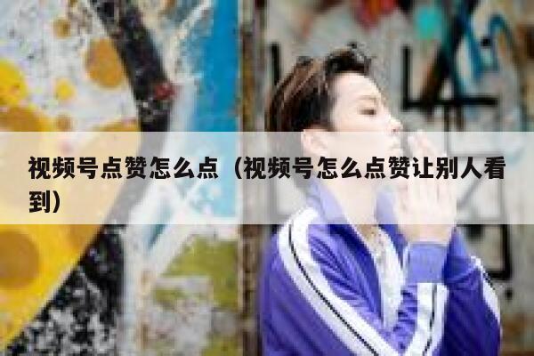 视频号点赞怎么点（视频号怎么点赞让别人看到） 第1张