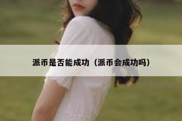 派币是否能成功(派币会成功吗) 第1张 派币是否能成功(派币会成功吗) 第1张