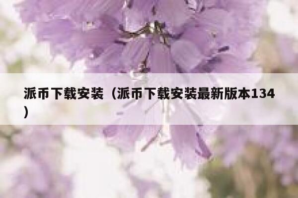 派币下载安装(派币下载安装最新版本134) 第1张 派币下载安装(派币下载安装最新版本134) 第1张