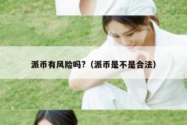 派币有风险吗?（派币是不是合法） 第1张