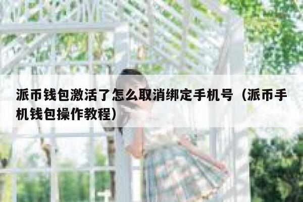 派币钱包激活了怎么取消绑定手机号(派币手机钱包操作教程) 第1张 派币钱包激活了怎么取消绑定手机号(派币手机钱包操作教程) 第1张