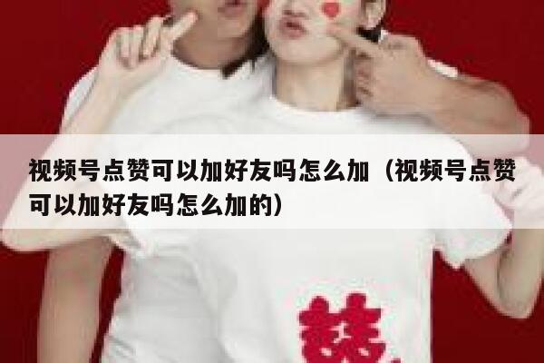 视频号点赞可以加好友吗怎么加(视频号点赞可以加好友吗怎么加的) 第1张 视频号点赞可以加好友吗怎么加(视频号点赞可以加好友吗怎么加的) 第1张