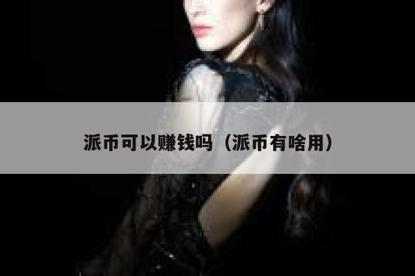 派币可以赚钱吗（派币有啥用） 第1张