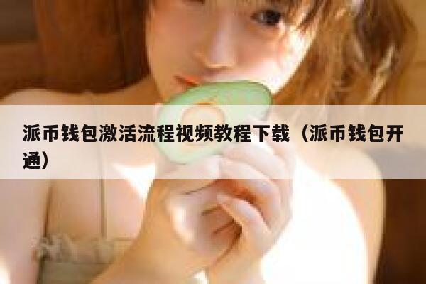 派币钱包激活流程视频教程下载（派币钱包开通） 第1张