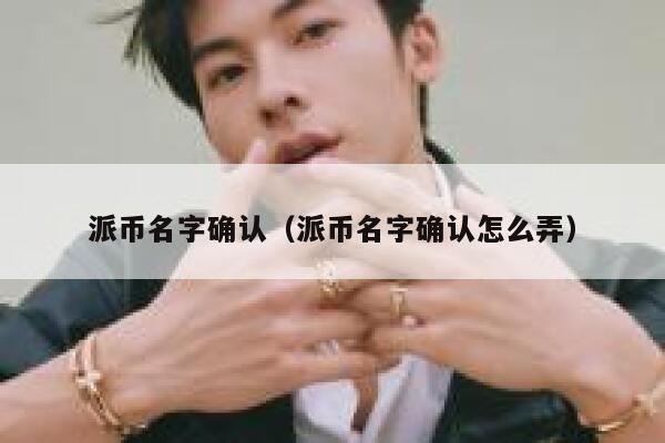 派币名字确认（派币名字确认怎么弄） 第1张