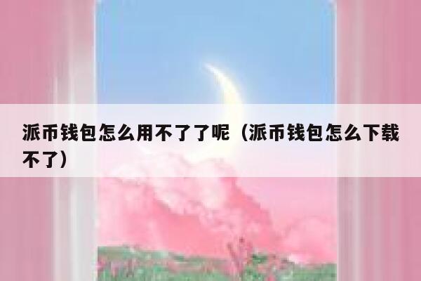 派币钱包怎么用不了了呢(派币钱包怎么下载不了) 第1张 派币钱包怎么用不了了呢(派币钱包怎么下载不了) 第1张