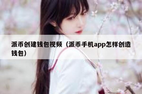 派币创建钱包视频(派币手机app怎样创造钱包) 第1张 派币创建钱包视频(派币手机app怎样创造钱包) 第1张